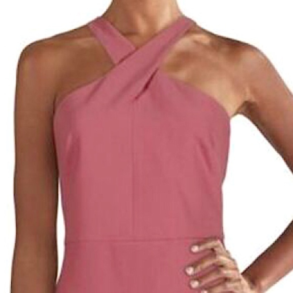 LIKELY-Halter Style Criss-Cross Spring/Summer Dress Size 8 NWT